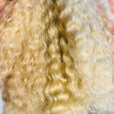 Wavy, Curly, Coiled Mohair 14g - Raised in the USA -  All Stock Listed