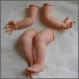 Various Vinyl Doll Limbs and Packs - STILL UPdating as of 12/11/2024 - New Added