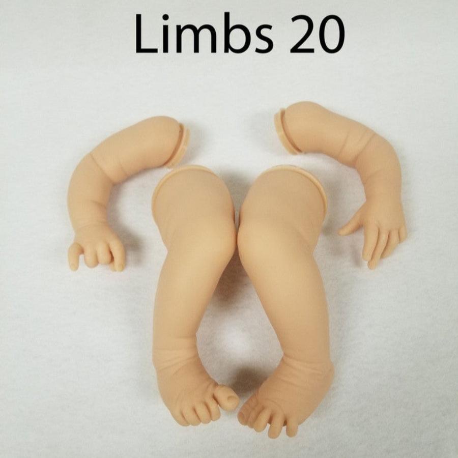 Limb Packs by Adriesdolls (for 18" to 20" kits)