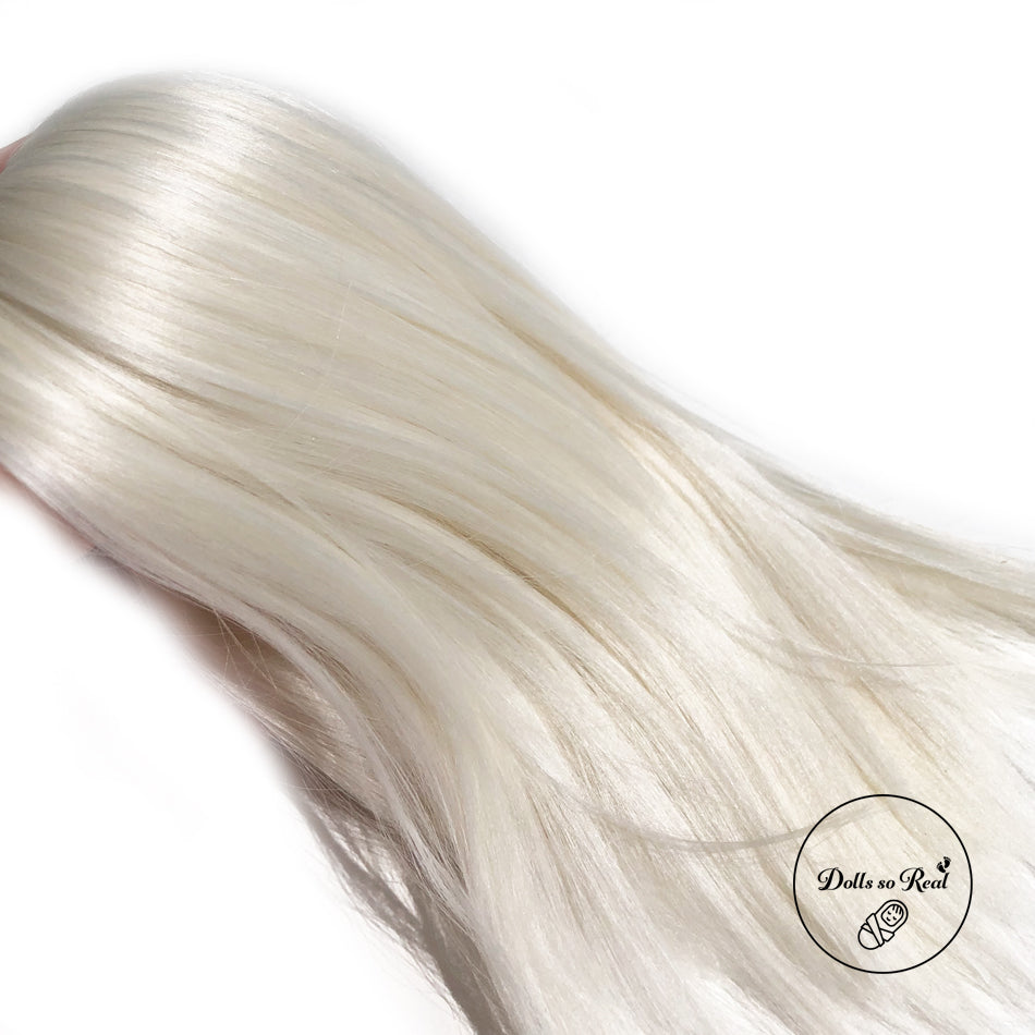 Premium Alpaca - Super Soft, Very Fine 10g Platinum Blonde Only