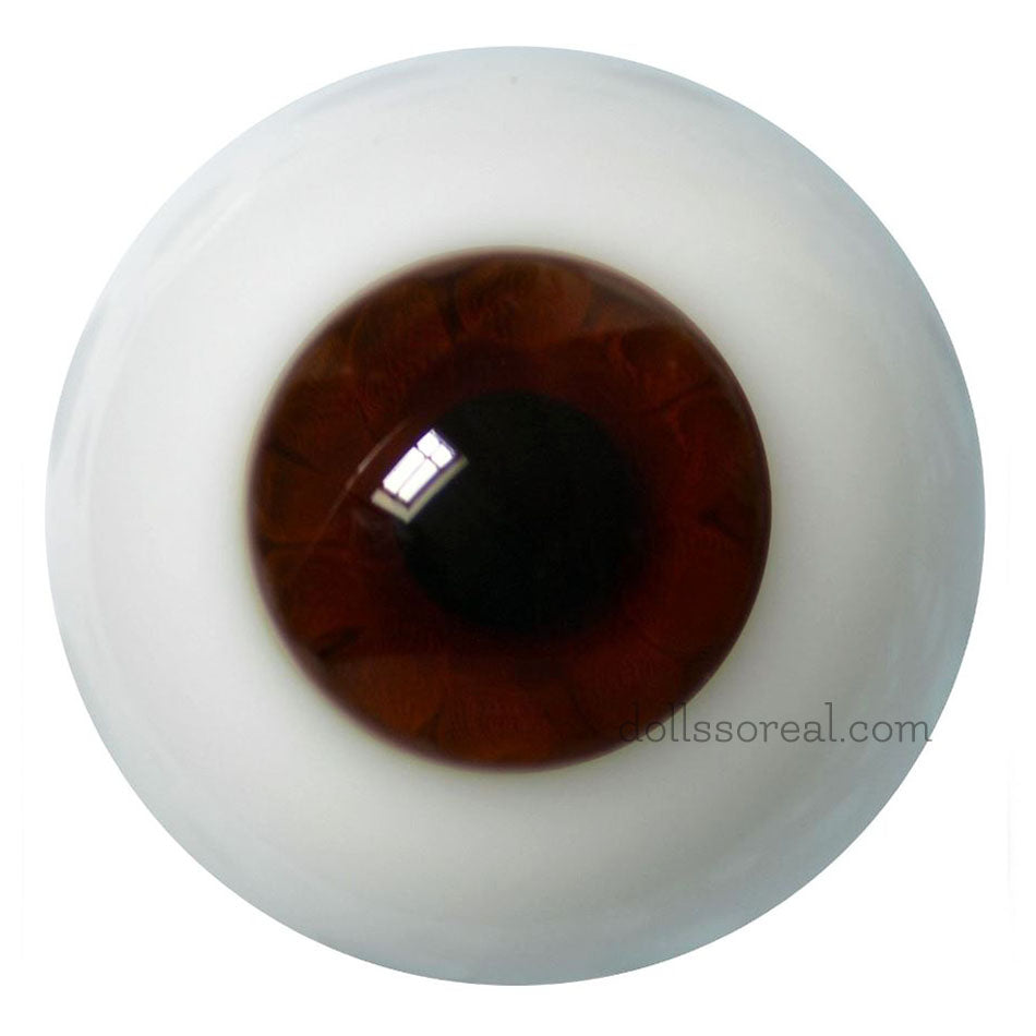 24mm Lauscha Flat Back German Glass Doll-Eyes