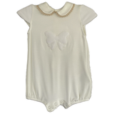 Mayoral Baby Ivory Creeper with Bib - NB