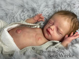 Neo 14" Preemie Reborn Doll Kit w/Torso by Melanie Gebhardt - 2nds