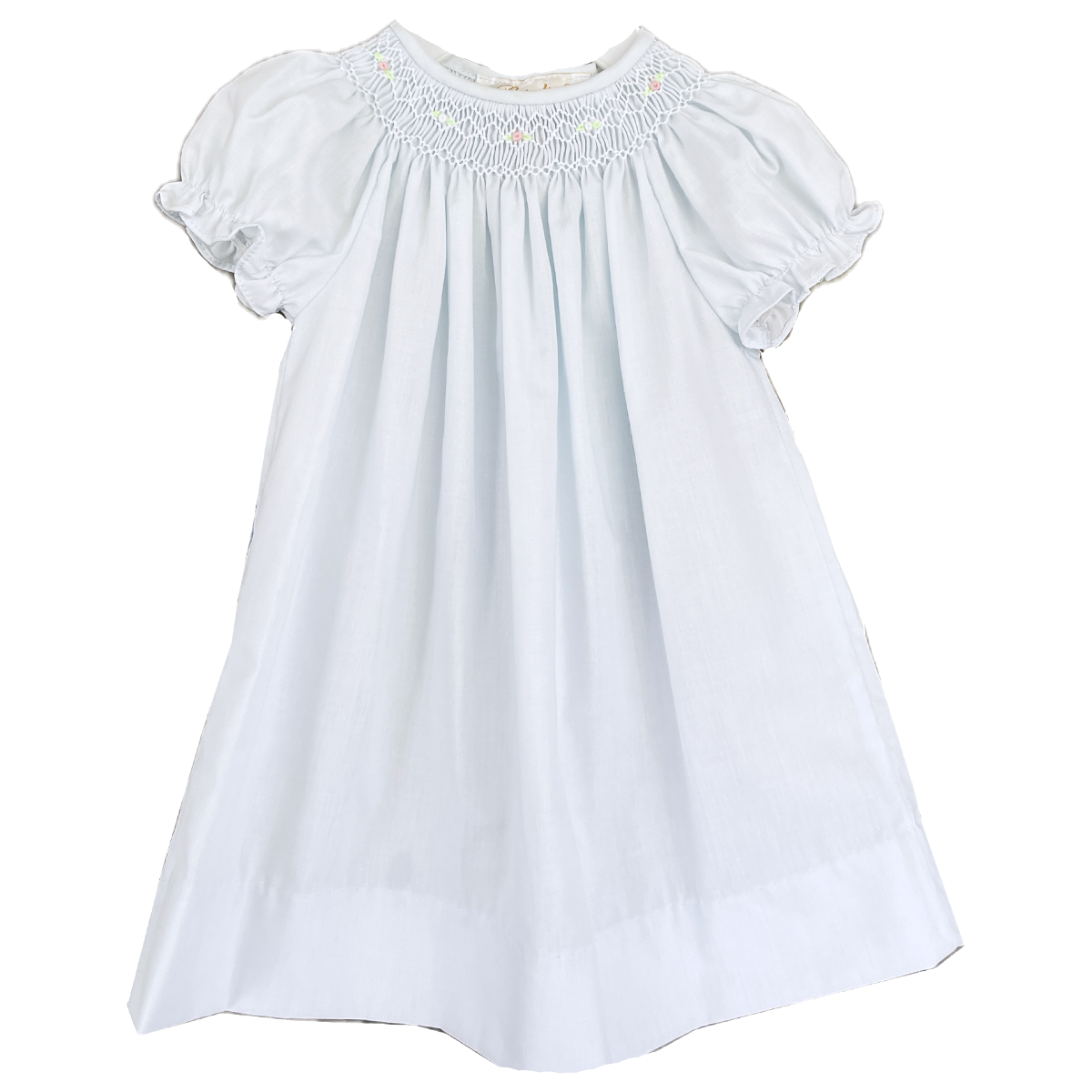 Rosalina Classic Smocked Baby Dress - NB to 3m