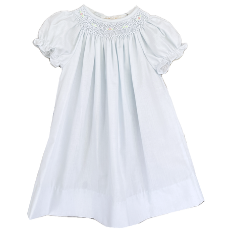 Rosalina Classic Smocked Baby Dress - NB to 3m