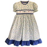 Ruffled Springtime Little Girl's Dress by Will'Beth - Size 2T