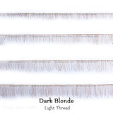 Real HHair Doll Eyelash Strip - Light Thread