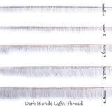 Real HHair Doll Eyelash Strip - Light Thread