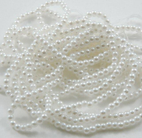 Pearl Strand 2.5mm or 3mm 60" - Dolls so Real Inc - 1
