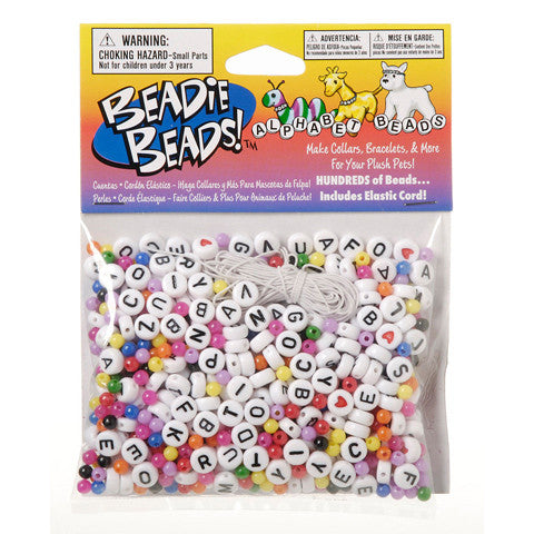 New! Mixed Alphabet Bead Kit - Dolls so Real Inc - 2