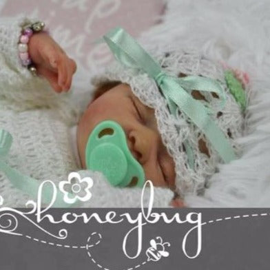 Honeybug Cutie-Pie Micro Preemie Doll Pacifier - Dolls so Real Inc - 12