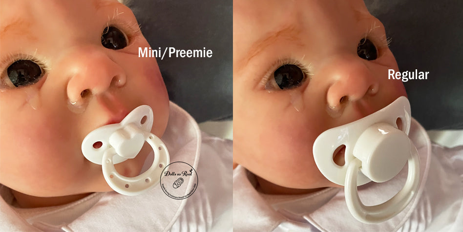 Pastel Magnetic Preemie Doll Pacifier for 10-17" Dolls