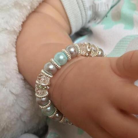 Pearly Bug Vintage Doll Bracelets