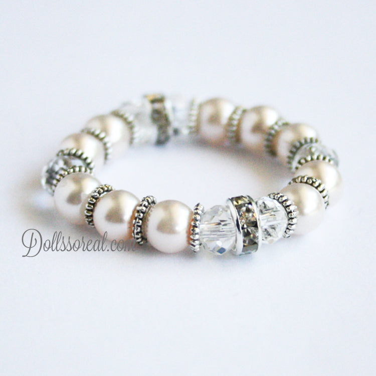 Pearly Bug Vintage Doll Bracelets