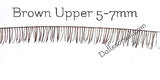 Real HHair Doll Eyelash Strip - Dark Thread