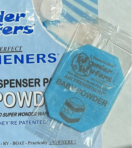 Wonder Wafer Baby Powder Scent Packs