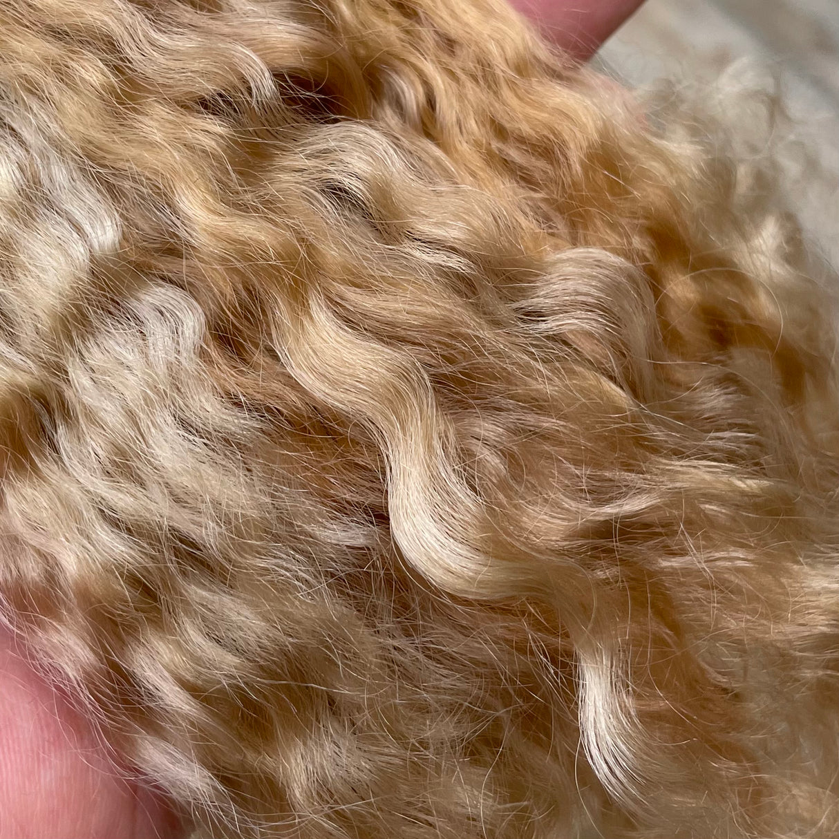 Curly or Coiled Mohair 14g - USA (CURRENTLY UPDATING Stock)