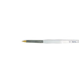 Royal & Langnickel® Soft-Grip™ Round Paintbrush - Gold Taklon - Size 20/0